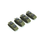 Belt Keeper 4er SET für Dienstkoppel & Einsatzgürtel - Oliv