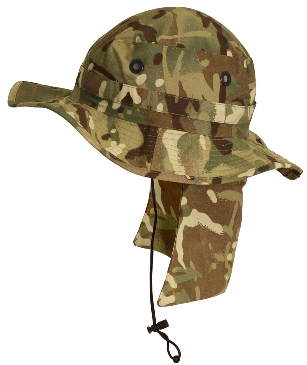 Brit. Combat Buschhut (neuwertig) Hüte MFH Standard MTP tarn 