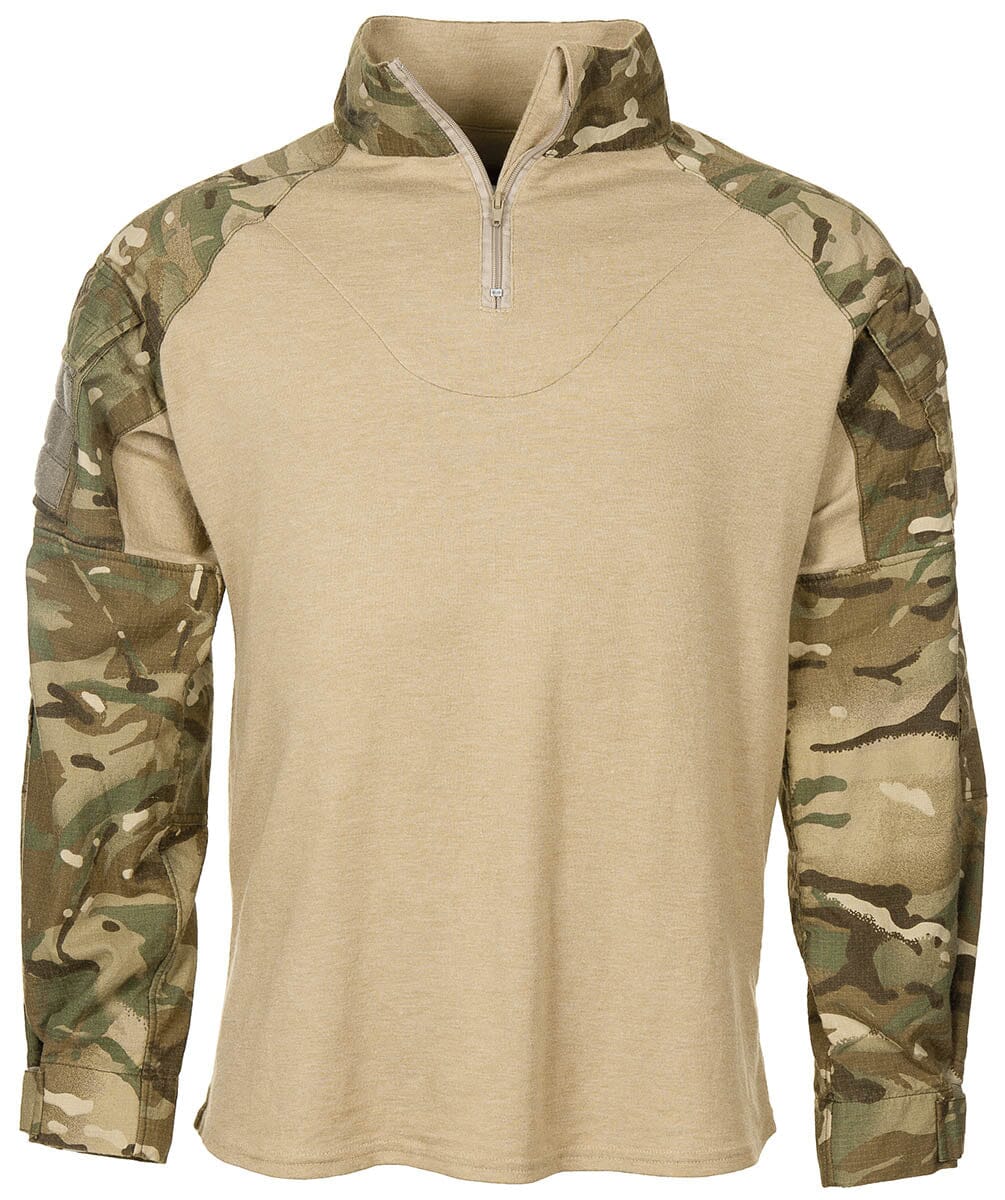 Brit. Combat Shirt "UBAC"(gebraucht) Langarm MFH Standard MTP tarn 