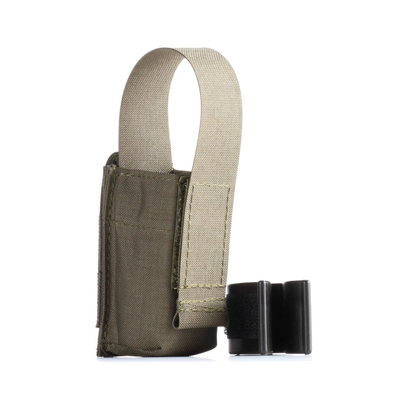 Clip Pistolen Magazintasche - Steingrau-oliv