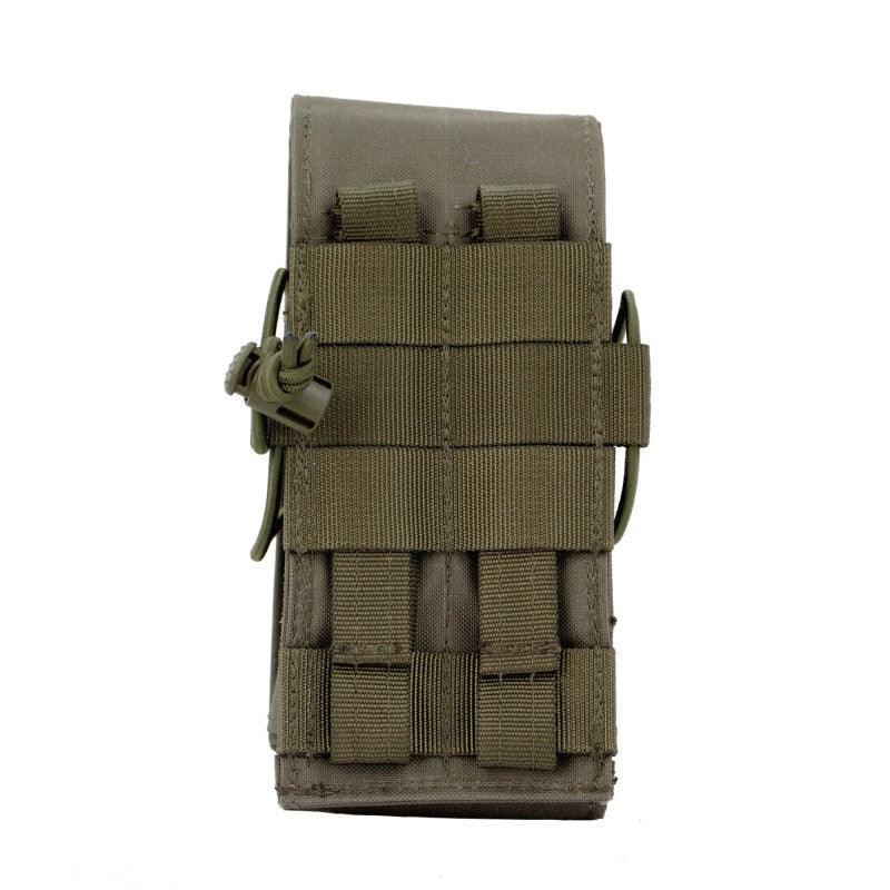 Doppel-Magazintasche M4 STANAG - Steingrau-oliv