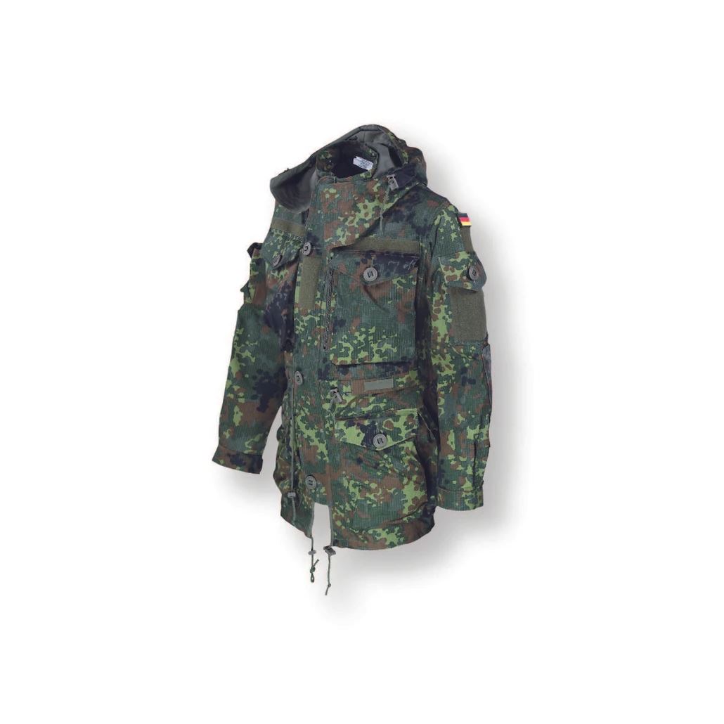 Einsatzkampfjacke KSK-Smock nach Bundeswehr-TL Leo Köhler 46 (32/32) Flecktarn