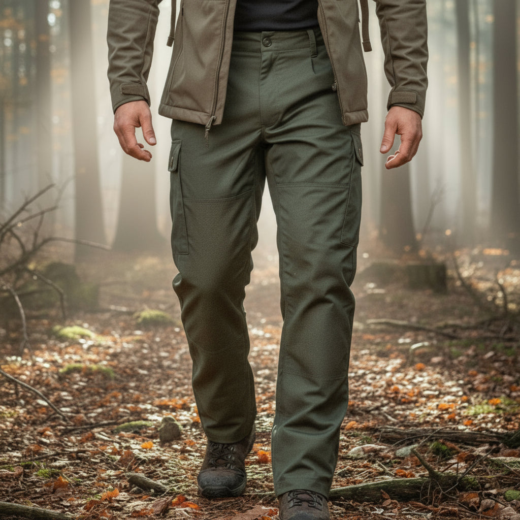 Feldhose mit Cordura, Moleskin Leo Köhler 52 (38/32) Oliv