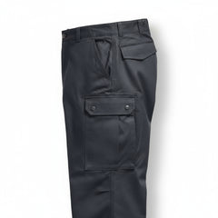 Feldhose Moleskin mit Reißverschluss und Druckknöpfen Leo Köhler 22 (32/30) Schwarz