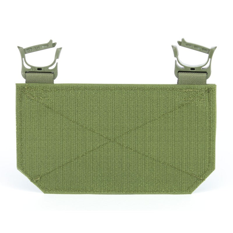 Hüfttasche modular Klettadapter - Steingrau-oliv