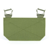 Hüfttasche modular Klettadapter - Steingrau-oliv