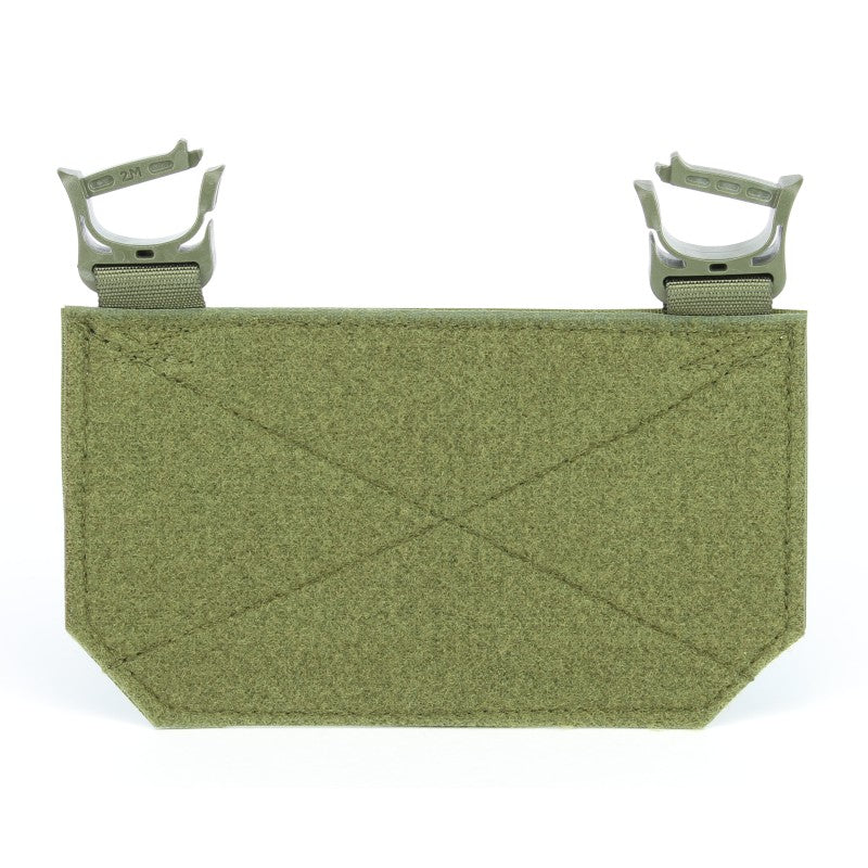 Hüfttasche modular Klettadapter - Steingrau-oliv