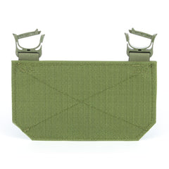 Hüfttasche modular Klettadapter - Steingrau-oliv