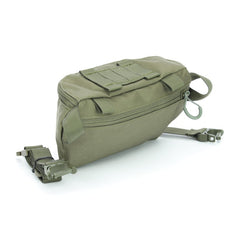 Hüfttasche modular - Steingrau-oliv