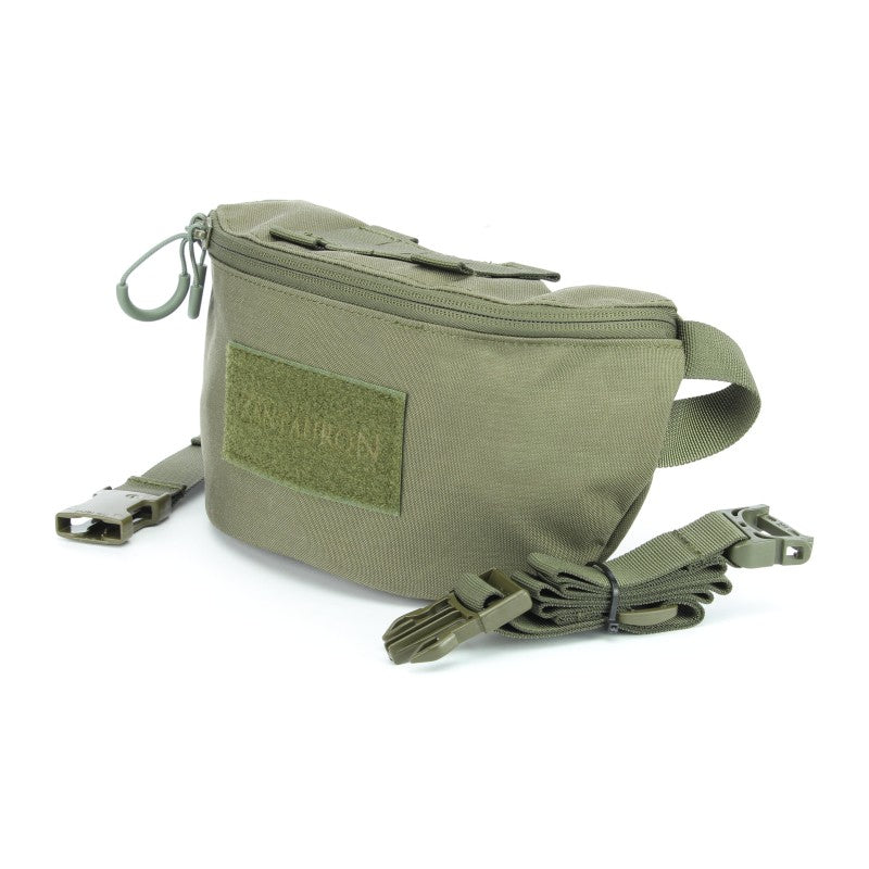 Hüfttasche modular - Steingrau-oliv