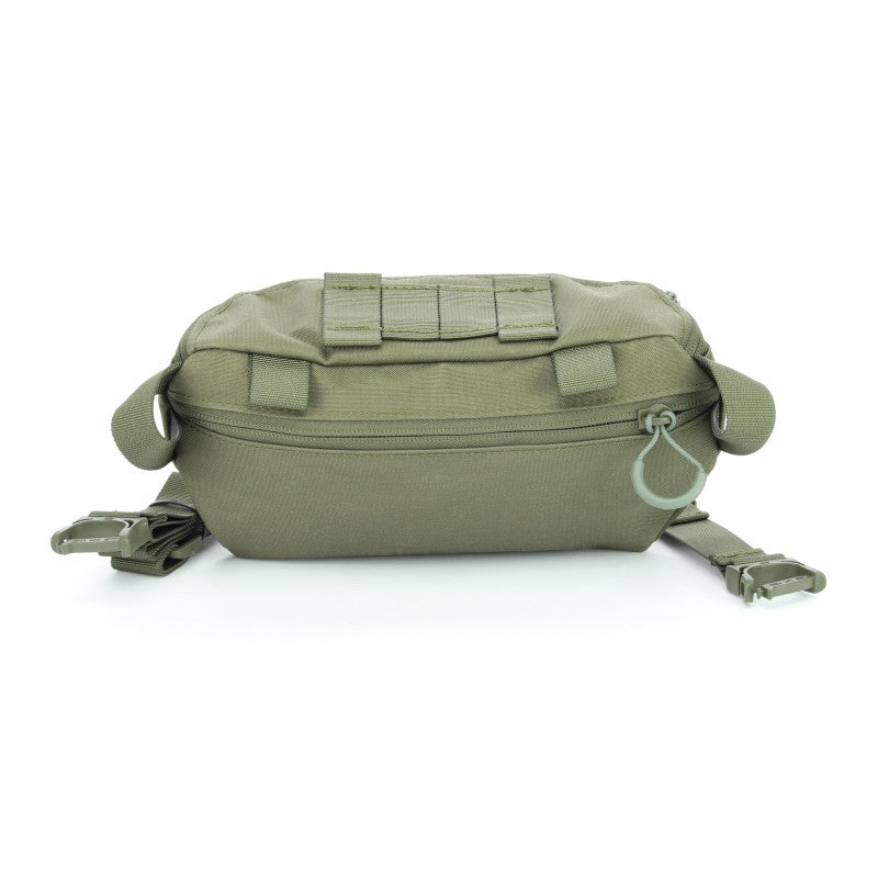 Hüfttasche modular - Steingrau-oliv