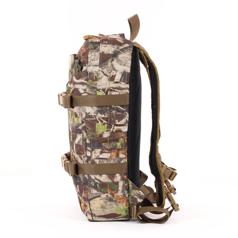 Jagd Master 13L MOLLE Gewehr-Rucksack - Hunting Camo braun