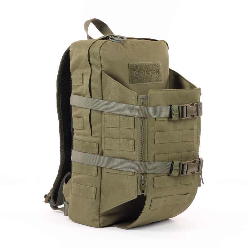 Jagd Master 13L MOLLE Gewehr-Rucksack - Steingrau-oliv