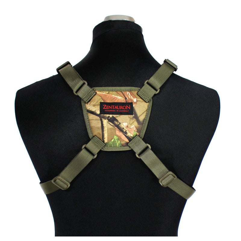 Kreuzgurt für Fernglas Kamera NVG Hunting Camo - Hunting Camo