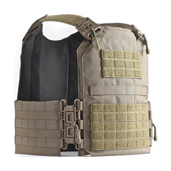 Plattenträger Vulcan IV Spider - Steingrau-oliv