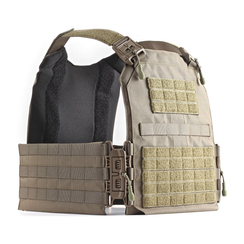 Plattenträger Vulcan IV Spider - Steingrau-oliv