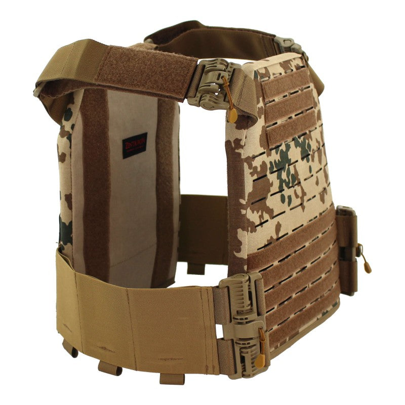 Plattenträger Vulcan LC Rubberbund - Tropentarn