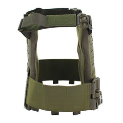 Plattenträger Vulcan LC Rubberbund - Steingrau-oliv