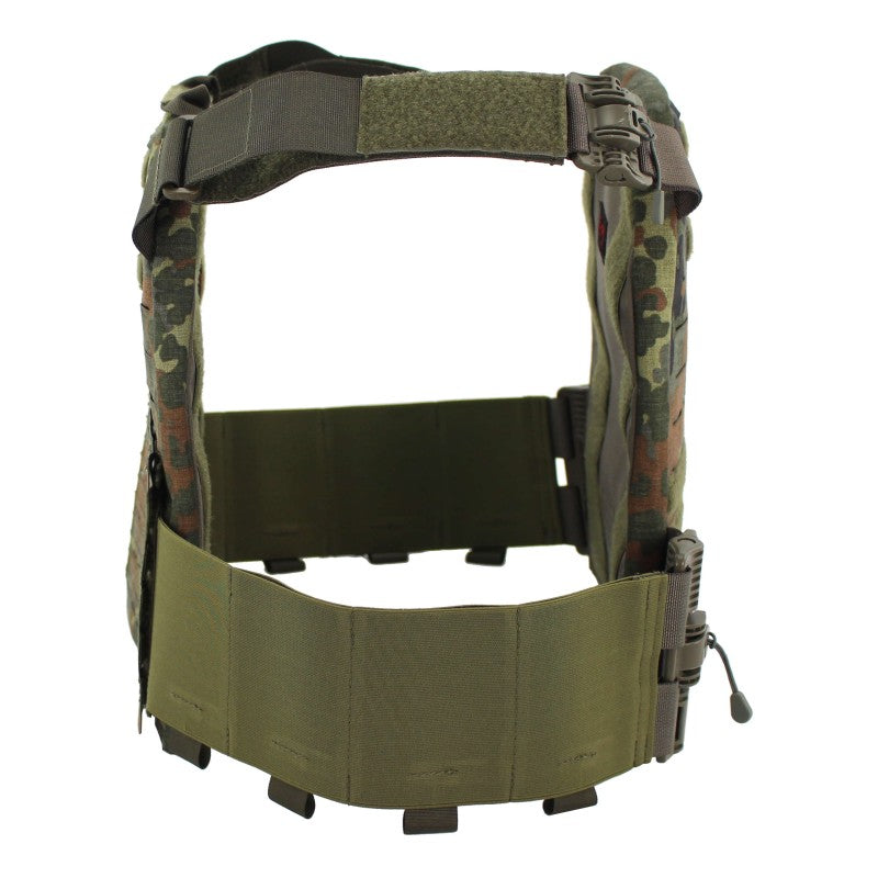 Plattenträger Vulcan LC Rubberbund - Flecktarn