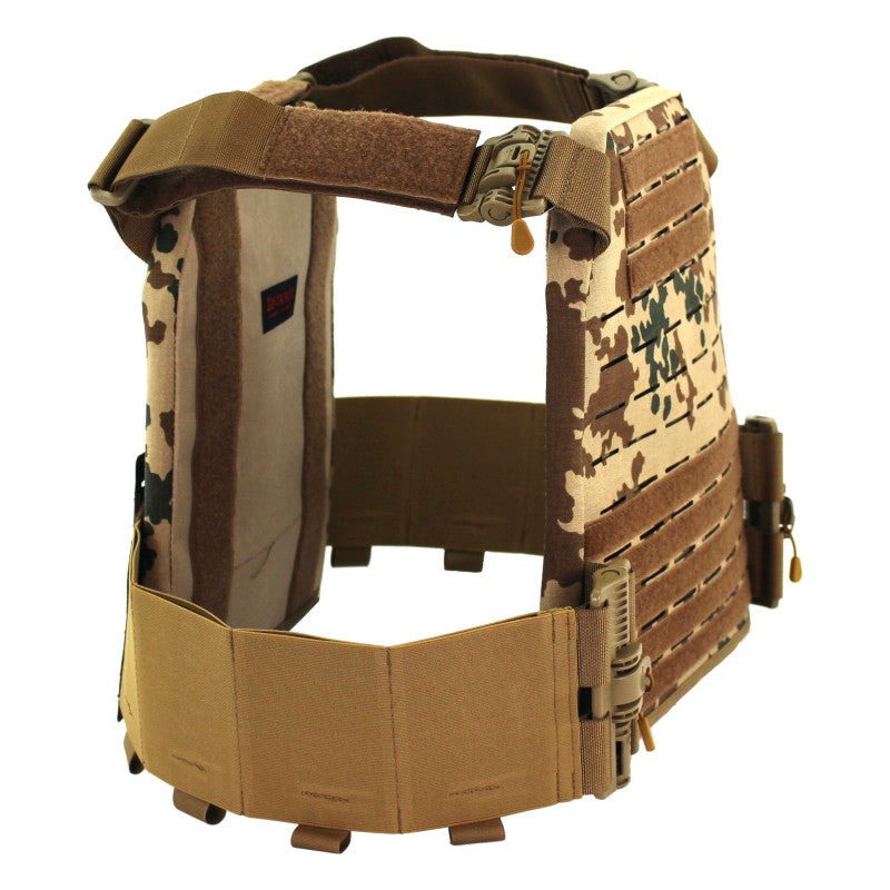 Plattenträger Vulcan LC Rubberbund - Tropentarn