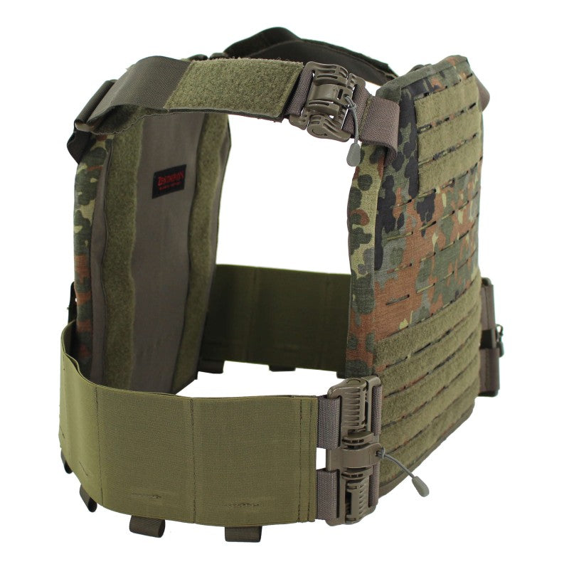 Plattenträger Vulcan LC Rubberbund - Flecktarn