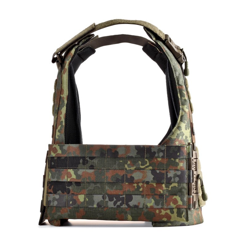 Plattenträger Weste Ares II Spider - Flecktarn