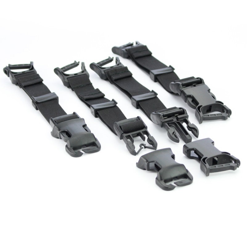 Rucksack zu Rucksack Adapter Clip ON - Schwarz