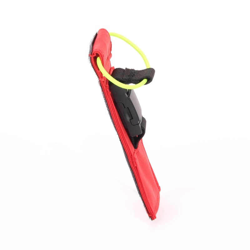 Scheren Holster Klett - Rot