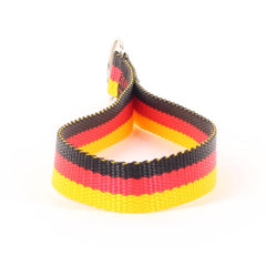 Schlandband Schlüsselanhäger - Schwarz Rot Gold