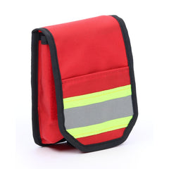 Schreibzeugtasche High-Vis Klett - Rot