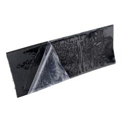 Selbstklebendes Flausch-Klettband für Patronenhalter - Schwarz