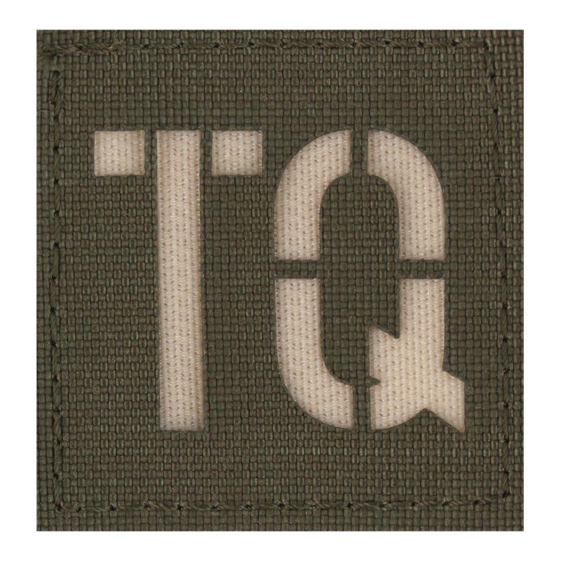 TQ Patch - Steingrau-oliv