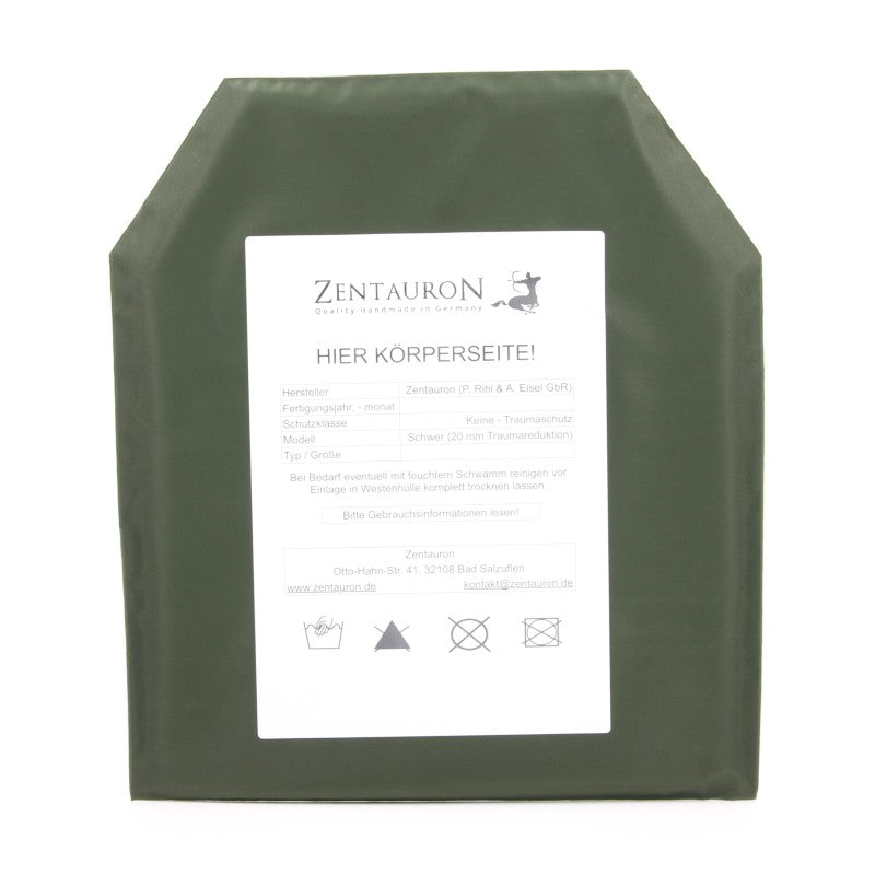 Traumaschutz schwer (Paar) SAPI CUT - Grün