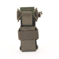 Universal-Lampenholster und Magazintasche MOLLE-System - Steingrau-oliv