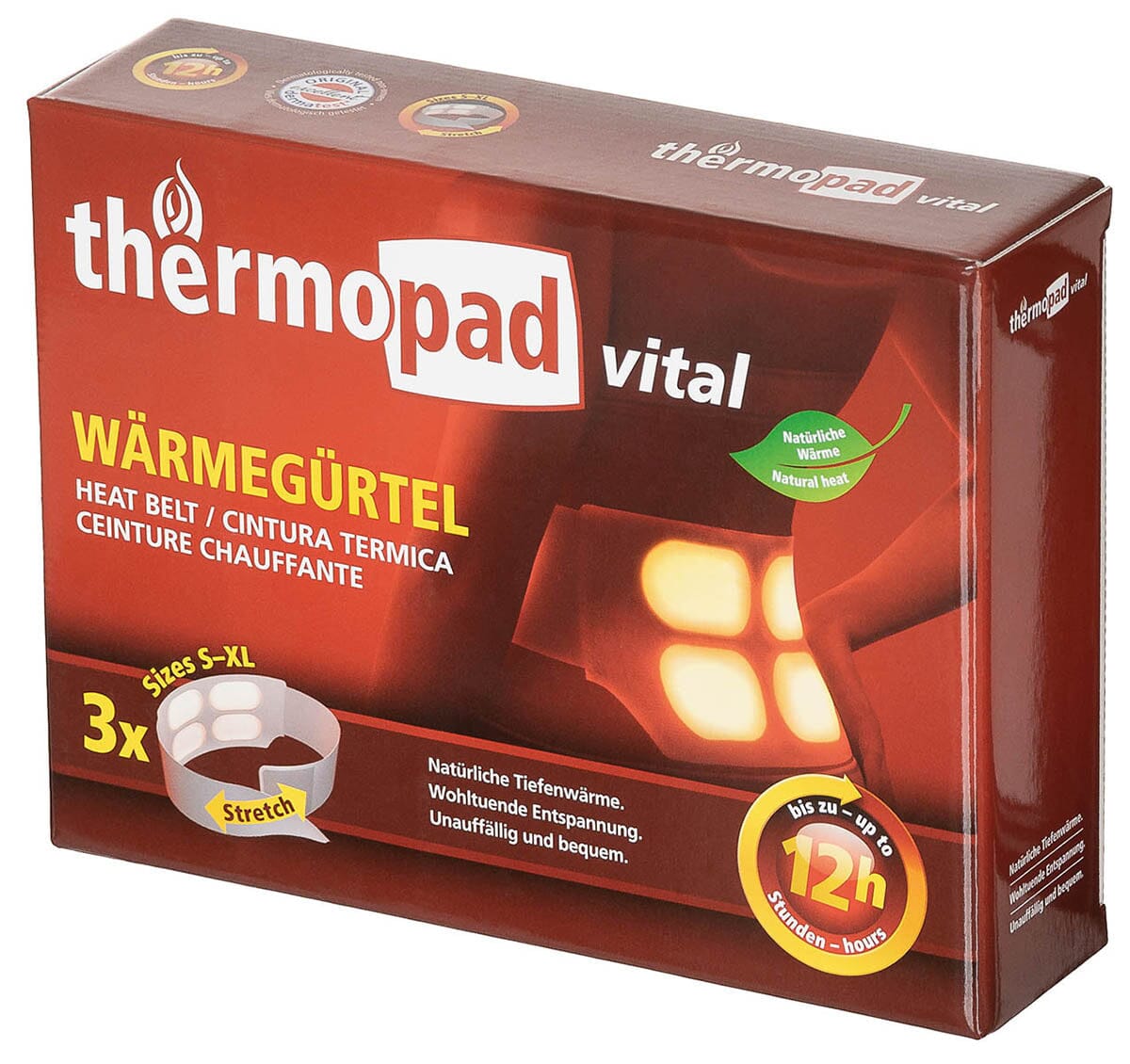 Wärmegürtel "Thermopad" Wärmer/Kühler MFH   
