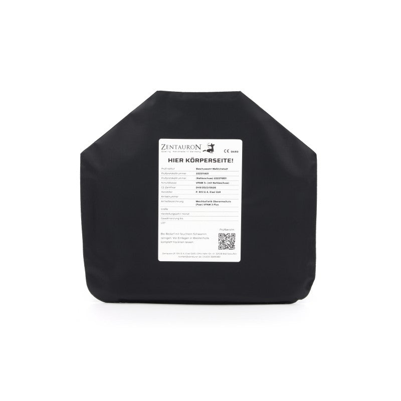 Weichballistik Oberarmschutz (Paar) VPAM 3 Plus - Schwarz