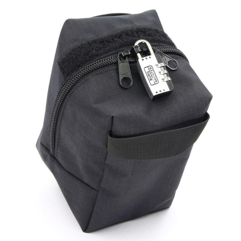 Zahlen-Vorhängeschloss Combi - verchromt, schwarz