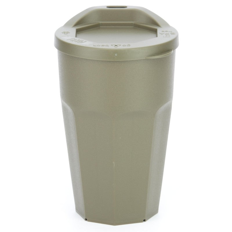 ZentauroN Mehrweg Kaffee-Becher Grau-Braun 300ml TOGO - Grau