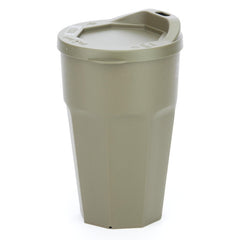 ZentauroN Mehrweg Kaffee-Becher Grau-Braun 300ml TOGO - Grau