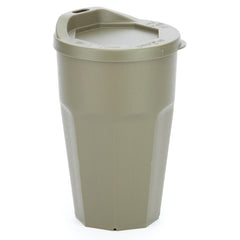 ZentauroN Mehrweg Kaffee-Becher Grau-Braun 300ml TOGO - Grau