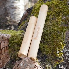 Bambus Reise-Etui für Zahnbürsten Reiseetui bambobio