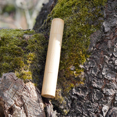 Bambus Reise-Etui für Zahnbürsten Reiseetui bambobio Für Kinder Zahnbürsten