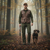 Feldhose Moleskin mit Reißverschluss und Druckknöpfen Leo Köhler