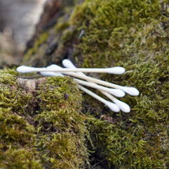 Wattestäbchen aus Bambus & Baumwolle Wattestäbchen bambobio