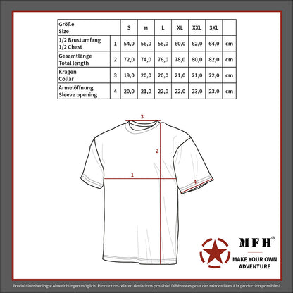US T-Shirt, halbarm