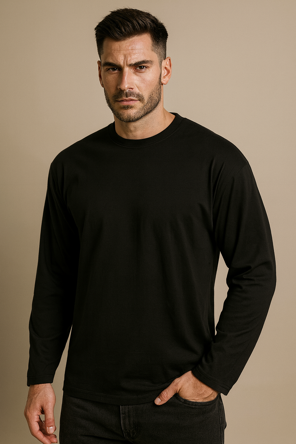 US Shirt, langarm