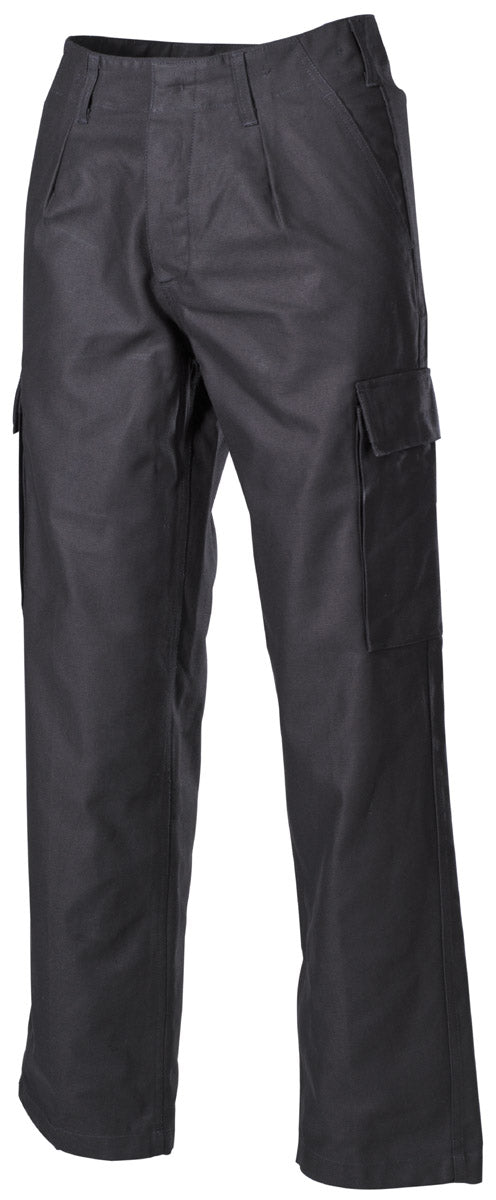 BW Moleskinhose, schwarz, gr. Größen nach original BW TL