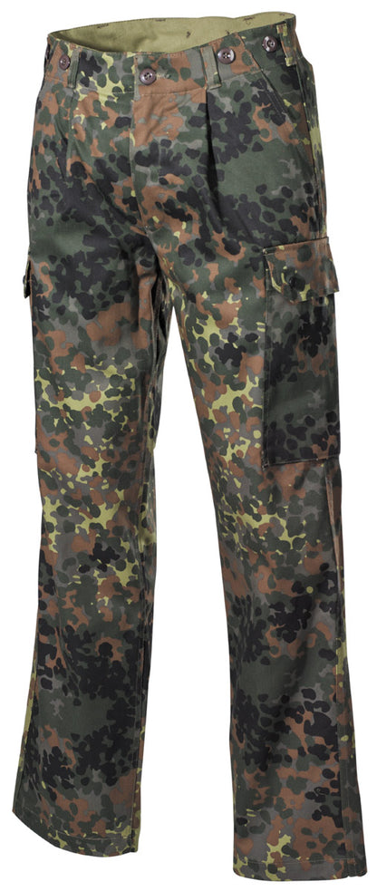 BW Feldhose, flecktarn, 5 Farben, gr. Größen, nach TL