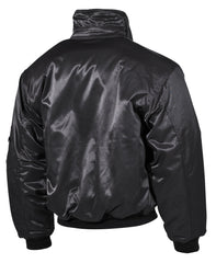 US CWU Pilotenjacke, schwarz, schwere Ausführung