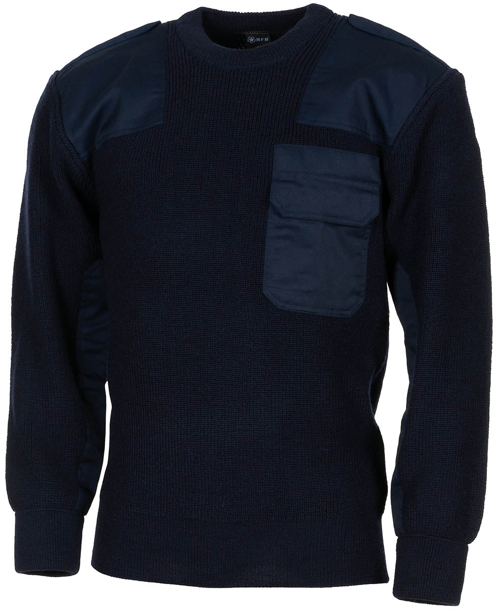 BW Pullover, mit Brusttasche